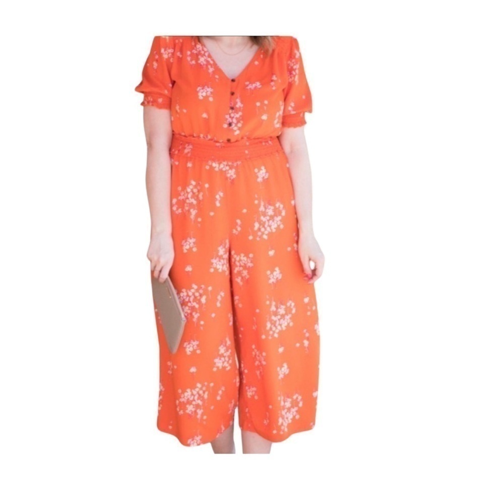 Ana Women’s Floral Print Jumpsuit Size XXL - Picture 1 of 11